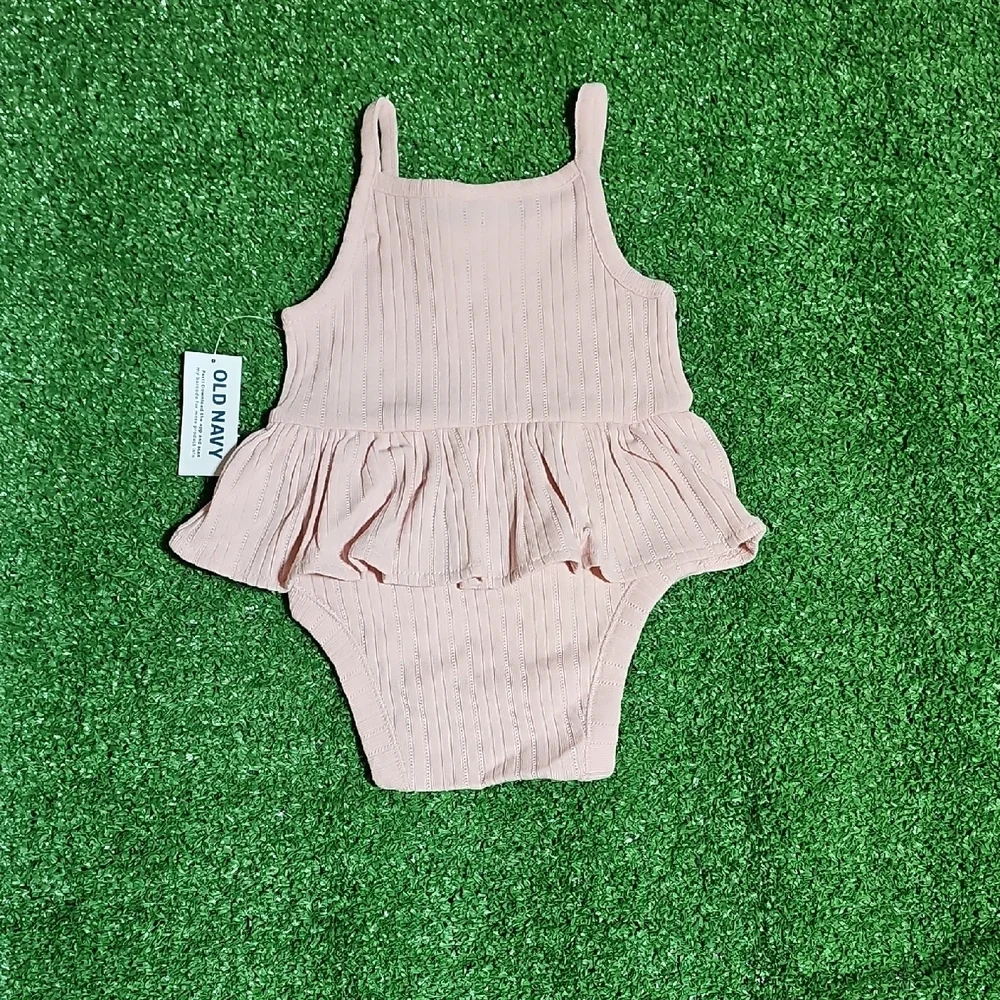 Old Navy Blush Baby Girl Romper